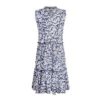 Happy Girls Maxikleid 541018 navy weisse Blumen