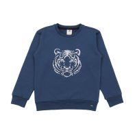 Walkiddy Sweatshirt White Tigers TGNV32-501 dunkelblau